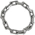 Monogram Chain Bracelet Silver Metal