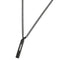 Pendant Necklace Sterling Silver Black