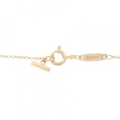 T Smile Mini Pendant Necklace 18K Rose Gold