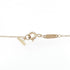 T Smile Pendant Necklace 18K Rose Gold