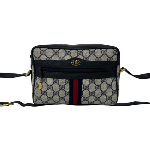 Ophidia Shoulder Bag GG Coated Canvas Small