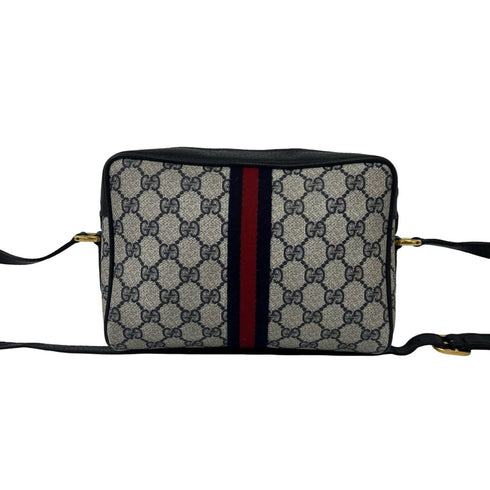 Ophidia Shoulder Bag GG Coated Canvas Small