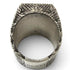 Arabesque Alphabet E Ring Sterling Silver
