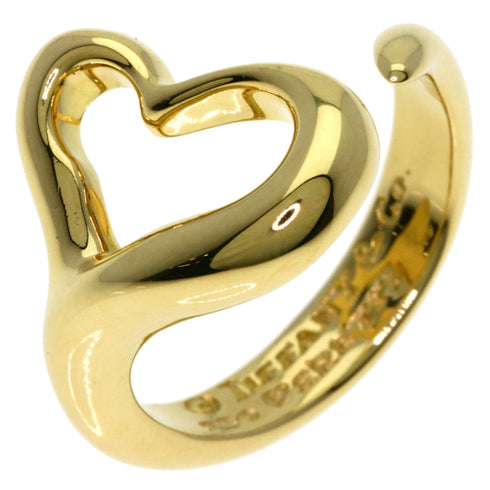 Open Heart Ring 18K Yellow Gold