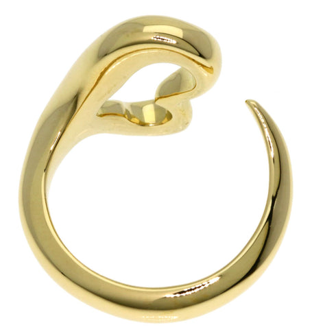 Open Heart Ring 18K Yellow Gold