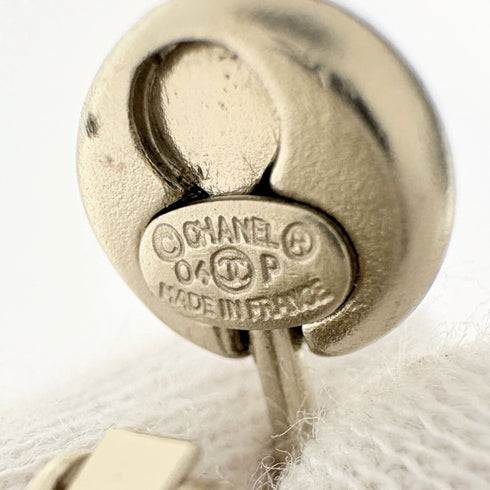 CC Logo Clip-On Earrings Metal