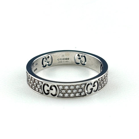 Stardust Band Ring with Diamond