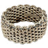 Somerset Mesh Ring Sterling Silver