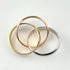 Vendome Louis Cartier Band Ring 18K Tricolor Gold