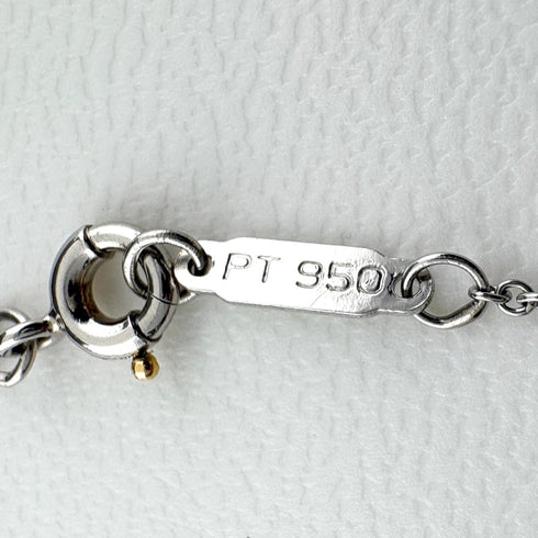 Pendant Necklace Platinum Small with Diamond