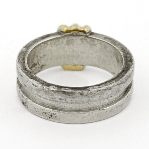 Grooved Ring Sterling Silver