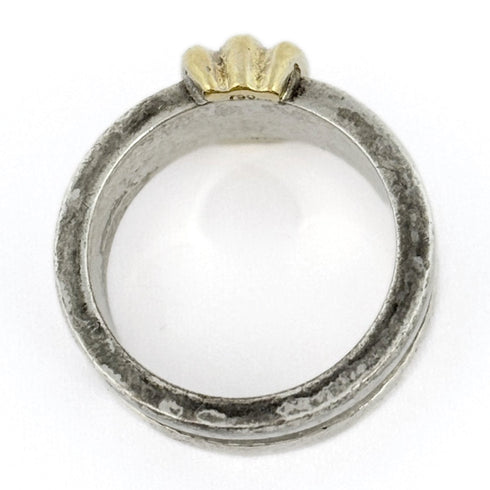 Grooved Ring Sterling Silver