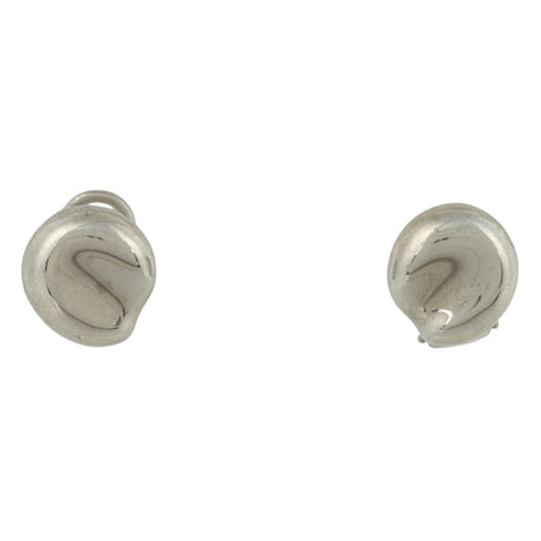 Elsa Peretti Earrings Sterling Silver 12mm Sterling Silver