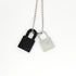 O'Kelly Pendant Necklace Leather and Metal Mini
