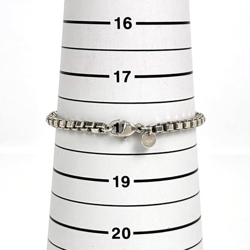 Venetian Charm Bracelet Sterling Silver