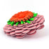 Charm Leather Green Orange Pink Handbag Charm