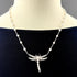 Pendant Necklace Platinum with Pearl