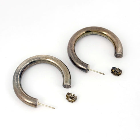 Earrings Hoop Sterling Silver