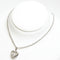 Pendant Necklace 18K White Gold with Diamond