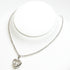 Pendant Necklace 18K White Gold with Diamond