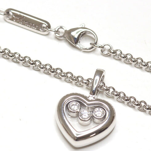 Pendant Necklace 18K White Gold with Diamond