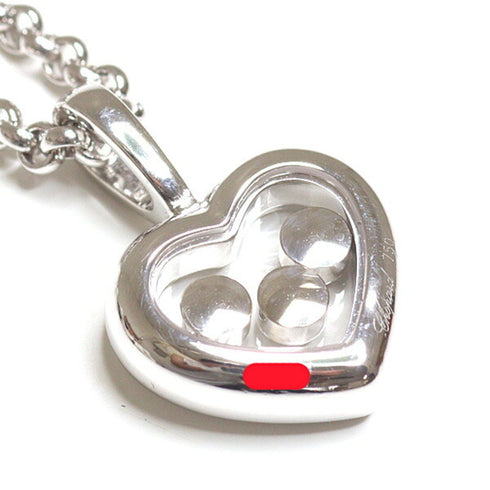 Pendant Necklace 18K White Gold with Diamond