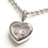 Pendant Necklace 18K White Gold with Diamond