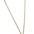 Mini Bas Relief Pendant Necklace Brass