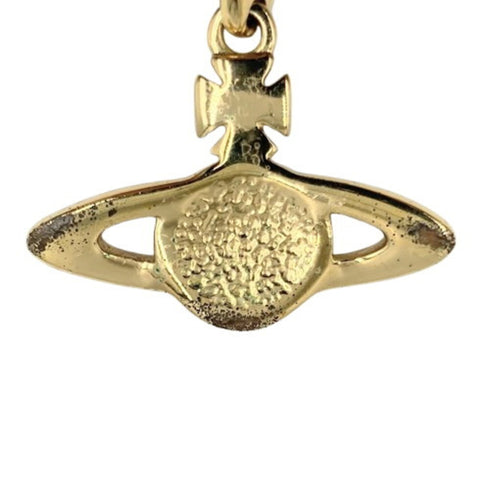 Mini Bas Relief Pendant Necklace Brass
