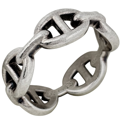 Chaine d'Ancre Enchainee PM Ring Sterling Silver