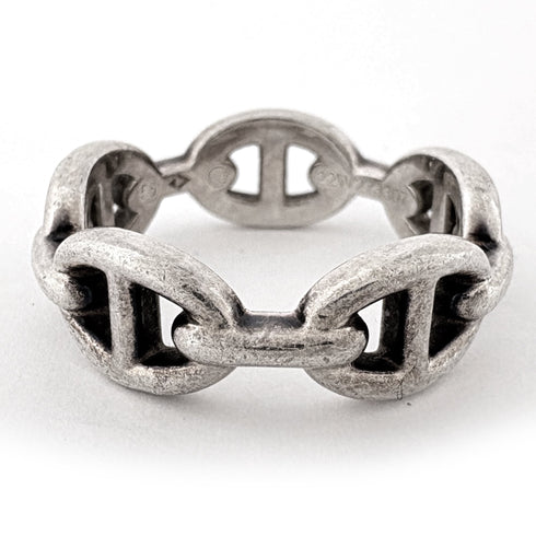 Chaine d'Ancre Enchainee PM Ring Sterling Silver