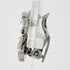 CC Logo Clip-On Earrings Silver-Tone Metal Silver-Tone Metal