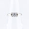 Band Ring Platinum with Diamond