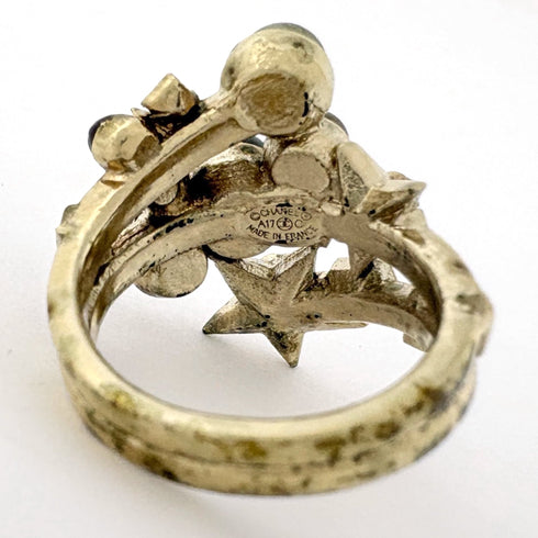 CC Logo Star Ring Metal