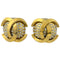 CC Logo Clip-On Earrings Metal