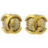 CC Logo Clip-On Earrings Metal