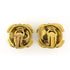 CC Logo Clip-On Earrings Metal