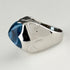 Pyramide Ring With Topaz