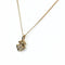 Pendant Necklace 18K Yellow Gold with Small Diamonds