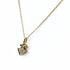 Pendant Necklace 18K Yellow Gold with Small Diamonds