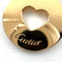Heart Medal Pendant Necklace 18K Yellow Gold