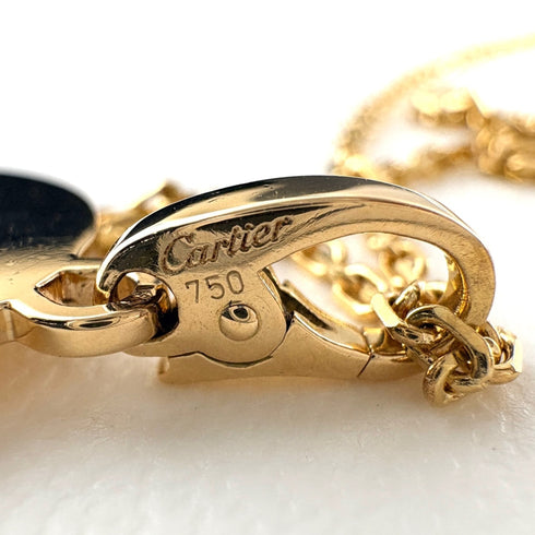 Heart Medal Pendant Necklace 18K Yellow Gold