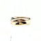 Vendome Louis Cartier Band Ring 18K Tricolor Gold