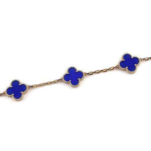Vintage Alhambra Bracelet 18K Yellow Gold