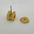 Earrings Gold-Tone Metal