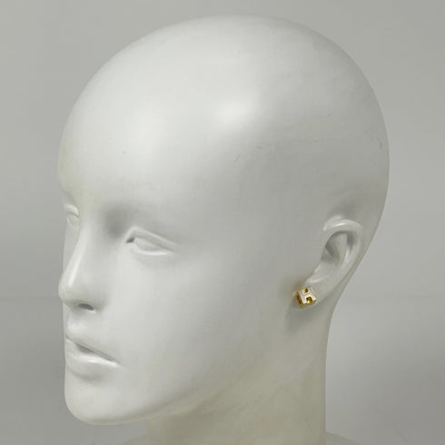 Earrings Gold-Tone Metal