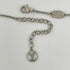Pendant Necklace Rhinestone and Silver