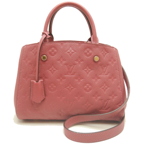 Montaigne Handbag Monogram Empreinte Leather BB