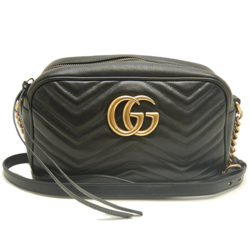 GG Marmont Shoulder Bag Matelasse Leather Small