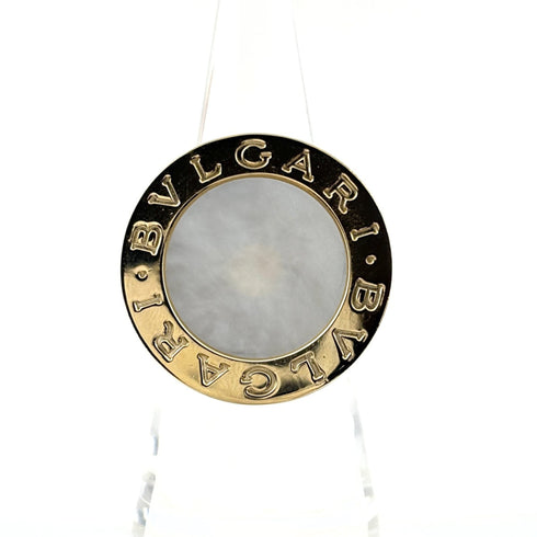 Ring 18K Yellow Gold with Shell Inlay